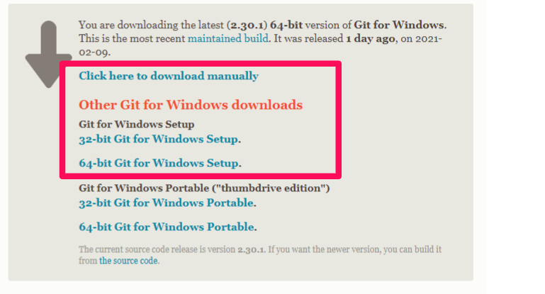 Download Git for Windows